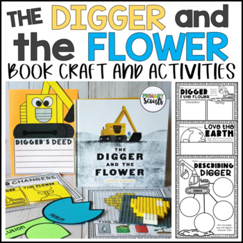 Preview of The Digger and the Flower | Earth Day Read Aloud Activities