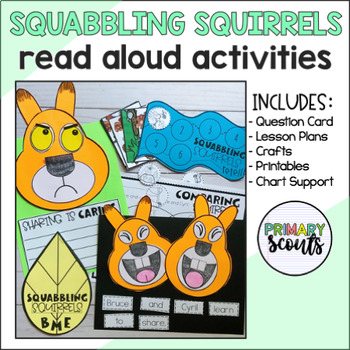Preview of READ ALOUD ACTIVITIES and CRAFTS The Squirrels Who Squabbled (Kindergarten)