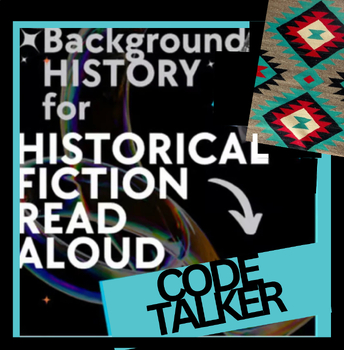 Preview of READ ALOUD HISTORICAL BACKGROUND INTRO Code Talker by Joseph Bruchac ppt