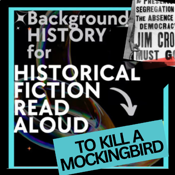 Preview of READ ALOUD HISTORICAL BACKGROUND INTRO: TO KILL A MOCKINGBIRD photos, music, map