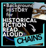READ ALOUD HISTORICAL BACKGROUND INTRO to novel CHAINS Pho