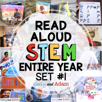 Preview of READ ALOUD STEM Activities and Challenges MEGA Bundle #1 STEM Club, STEM Centers