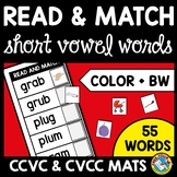READ MATCH CVCC AND CCVC WORD LIST WITH PICTURES PHONICS WORK ACTIVITY KINDER