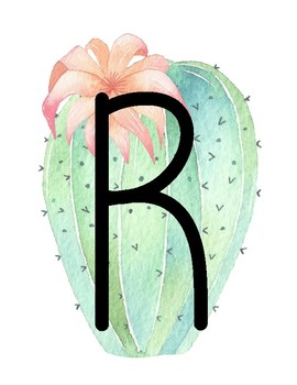 Preview of READ Cactus Sign