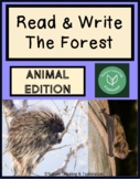 READ & WRITE THE FOREST - ANIMALS | Vocabulary | Writing |