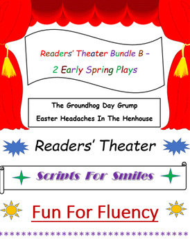 Preview of READERS' THEATER INTERVIEWS, Bundle B, 2 Early Spring plays for Middle School