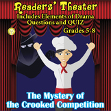 READERS THEATER MYSTERY SCRIPT with Elements of Drama Questions