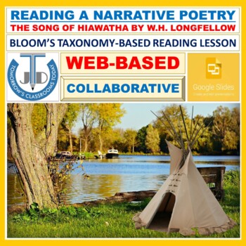 Preview of READING A NARRATIVE POETRY: THE SONG OF HIAWATHA - GOOGLE SLIDES