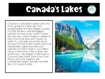 READING AND COMPREHENSION- Canada