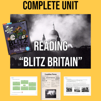 Preview of READING "BLITZ BRITAIN" - A book study for ESL students!