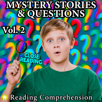 Preview of READING COMPREHENSION MYSTERY SHORT STORY PASSAGES Making inferences