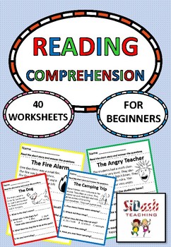 Preview of READING COMPREHENSION FOR BEGINNERS