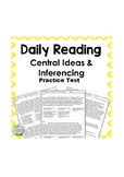 READING COMPREHENSION   PRACTICE TEST