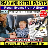 READING COMPREHENSION Read Retell Details AIRPLANE TRIP Ta