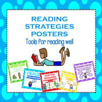 Preview of READING COMPREHENSION STRATEGIES POSTERS