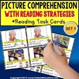 READING COMPREHENSION Task Cards with Pictures “Task Box F