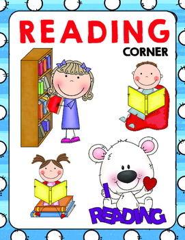 reading corner poster by maq tono teachers pay teachers