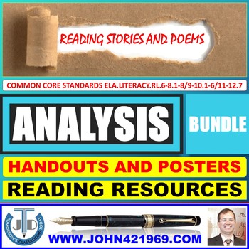 Preview of ANALYSIS HANDOUTS BUNDLE