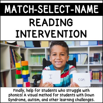 Preview of GUIDED READING BOOKS INTERVENTION: (K-1st Grade, Down Syndrome, special ed.)