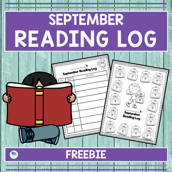 Preview of Free Monthly Reading Log Template | Kindergarten And First Grade