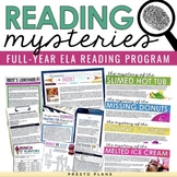 READING MYSTERIES FULL-YEAR ELA PROGRAM | PRINT