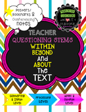 READING Questioning Stems - ALL in ONE Packet