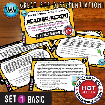 READING READY 4th Grade – Sequencing & Summarizing Main Events ~ BASIC