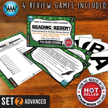 Preview of READING READY 4th Grade Task Cards – Using Context Clues ~ ADVANCED SET 2