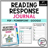 READING RESPONSE JOURNAL | READING RESPONSE WORKSHEETS | 3