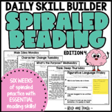 STAAR Reading Spiral Review: Edition 4