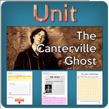 Preview of READING "THE CANTERVILLE GHOST" - A book companion for ESL students!