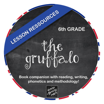 Preview of READING: The Gruffalo - a book study for ESL students!