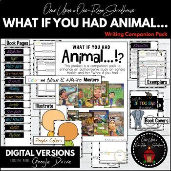 Preview of READING | "What If You Had Animal...!?" Companion Pack