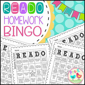 Preview of Homework Bingo - Distance Learning