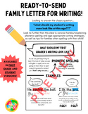 READY-TO-SEND WRITING/SPELLING LETTER! Phonetic Spelling F