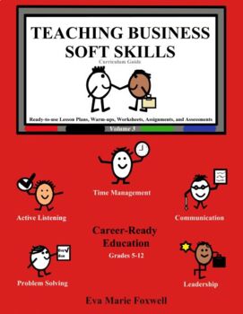 Preview of REAL WORLD LIFE SKILLS Business Soft Skills Curriculum Guide for future success