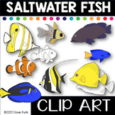 REALISTIC Saltwater Fish Clipart
