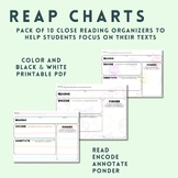 REAP CHART- Common Core Graphic Organizer