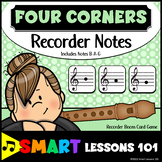 RECORDER FOUR CORNERS Game | Recorder 4 Corners BAG Notes 