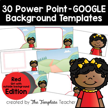 RED Editable PowerPoint & Google Slides Templates -Personal