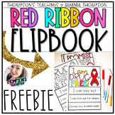 RED RIBBON WEEK FLIPBOOK FREEBIE