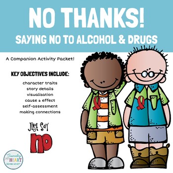 Preview of RED RIBBON WEEK Picture Book Read Aloud Video: No Thanks! Saying NO to Alcohol