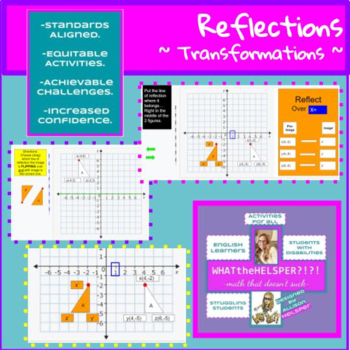 Preview of REFLECTIONS II  transformations (Congruence and Similarity)