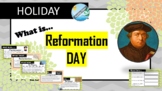 REFORMATION DAY - history - Martin Luther October Hallowee
