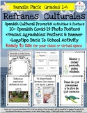 REFRANES- Spanish Cultural Proverbs Activities & Posters B