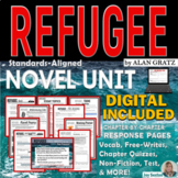 REFUGEE by Alan Gratz - Novel Study Unit  - Digital Distance Learning and Print