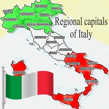 Preview of REGIONAL CAPITALS OF ITALY QUIZ