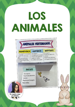 Preview of REINO: LOS ANIMALES FOLDABLES