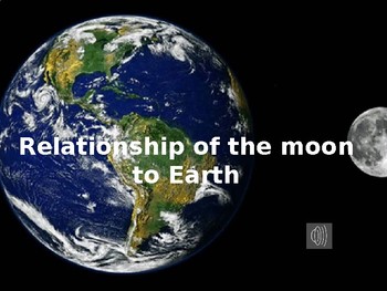 Preview of RELATIONSHIP OF THE MOON TO EARTH