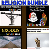 RELIGION BUNDLE - EASTER, CHRISTMAS, EXODUS, 10 COMMANDMENTS